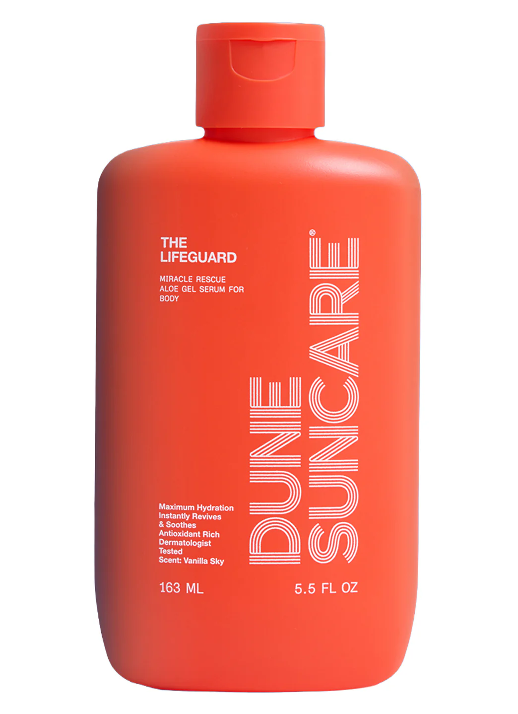 DUNE SUNCARE The Lifeguard Cooling Aloe Gel Vanilla Sky Scent 5.5 fl oz