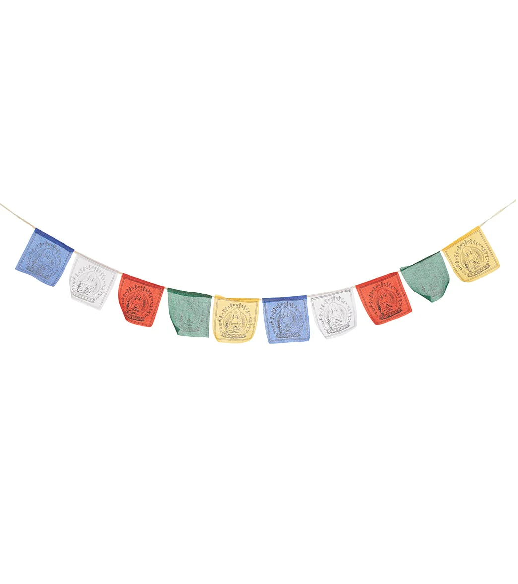 dZi Prayer Flag: Small Medicine Buddha - Image 3