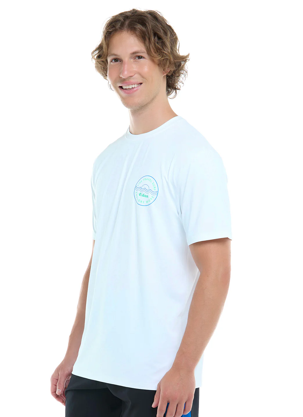 Eidon Men's High Noon UPF 50 Short Sleeve Rash Guard - Image 10