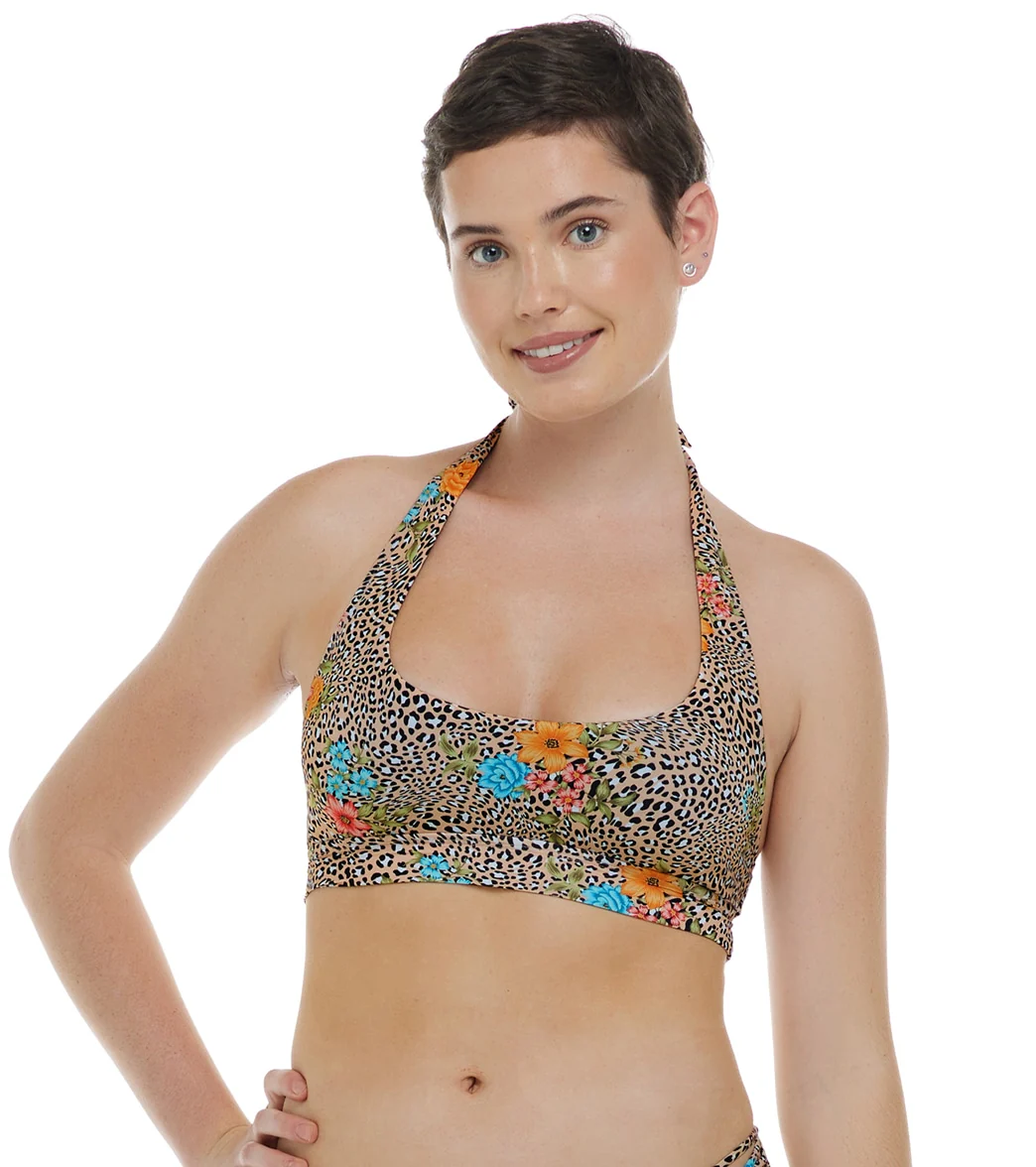 Eidon Women's Roar Corinne Halter Bikini Top - Image 6