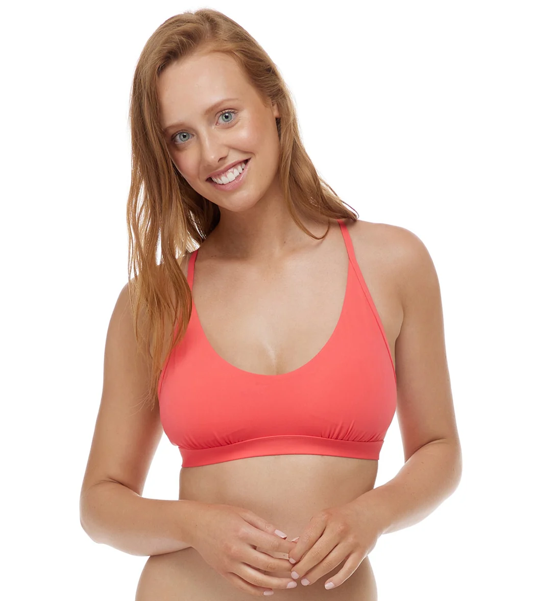 Eidon Women's Solid Alexa Crop D/E/F Cup Crop Tank Bikini Top - Image 14