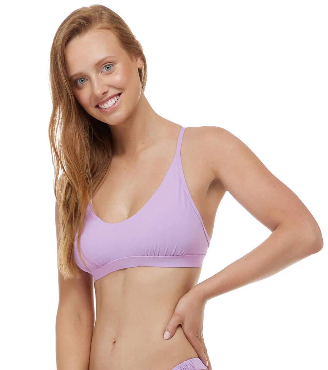 Eidon Women's Solid Alexa Crop D/E/F Cup Crop Tank Bikini Top - Image 16