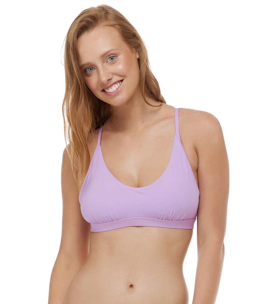 Eidon Women's Solid Alexa Crop D/E/F Cup Crop Tank Bikini Top - Image 21