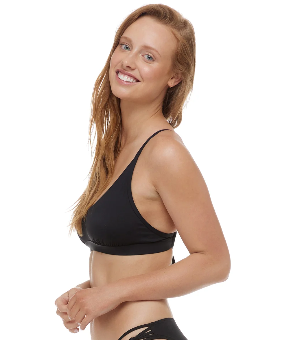 Eidon Women's Solid Alexa Crop D/E/F Cup Crop Tank Bikini Top - Image 23