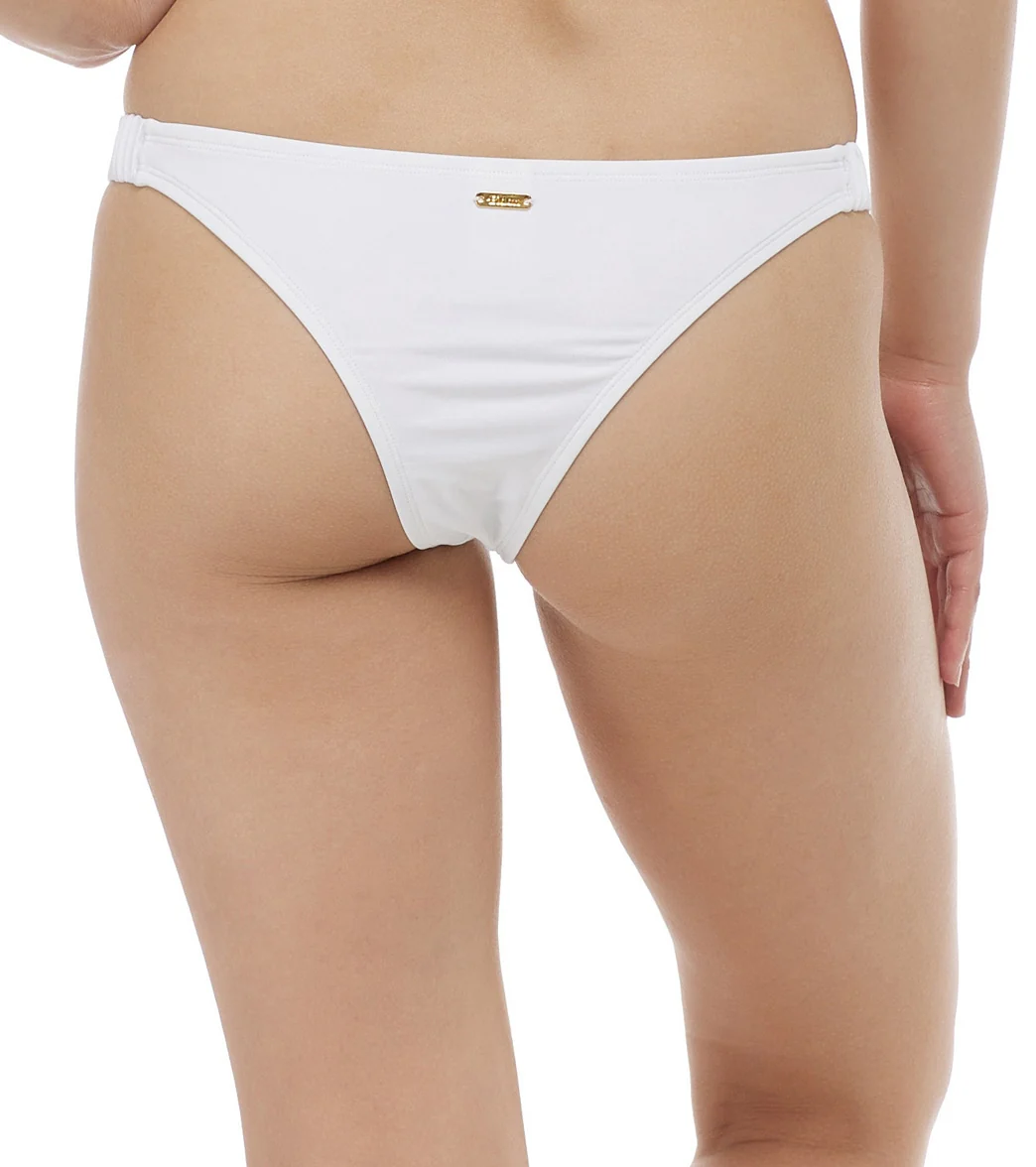 Eidon Women's Solid Ariel Cheeky Bikini Bottom - Image 3