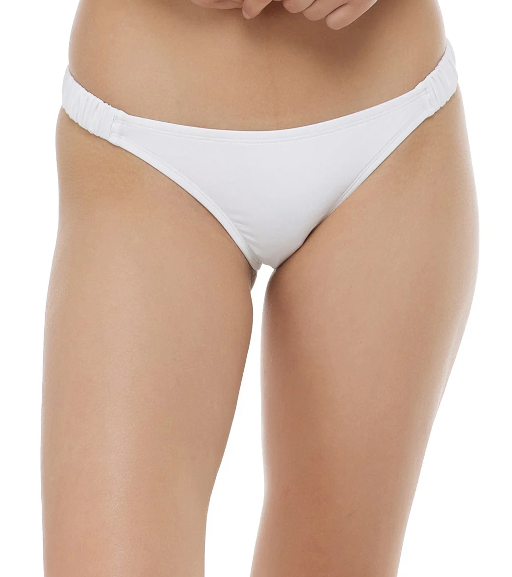 Eidon Women's Solid Ariel Cheeky Bikini Bottom - Image 6