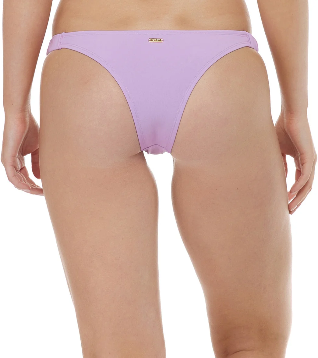 Eidon Women's Solid Ariel Cheeky Bikini Bottom - Image 9
