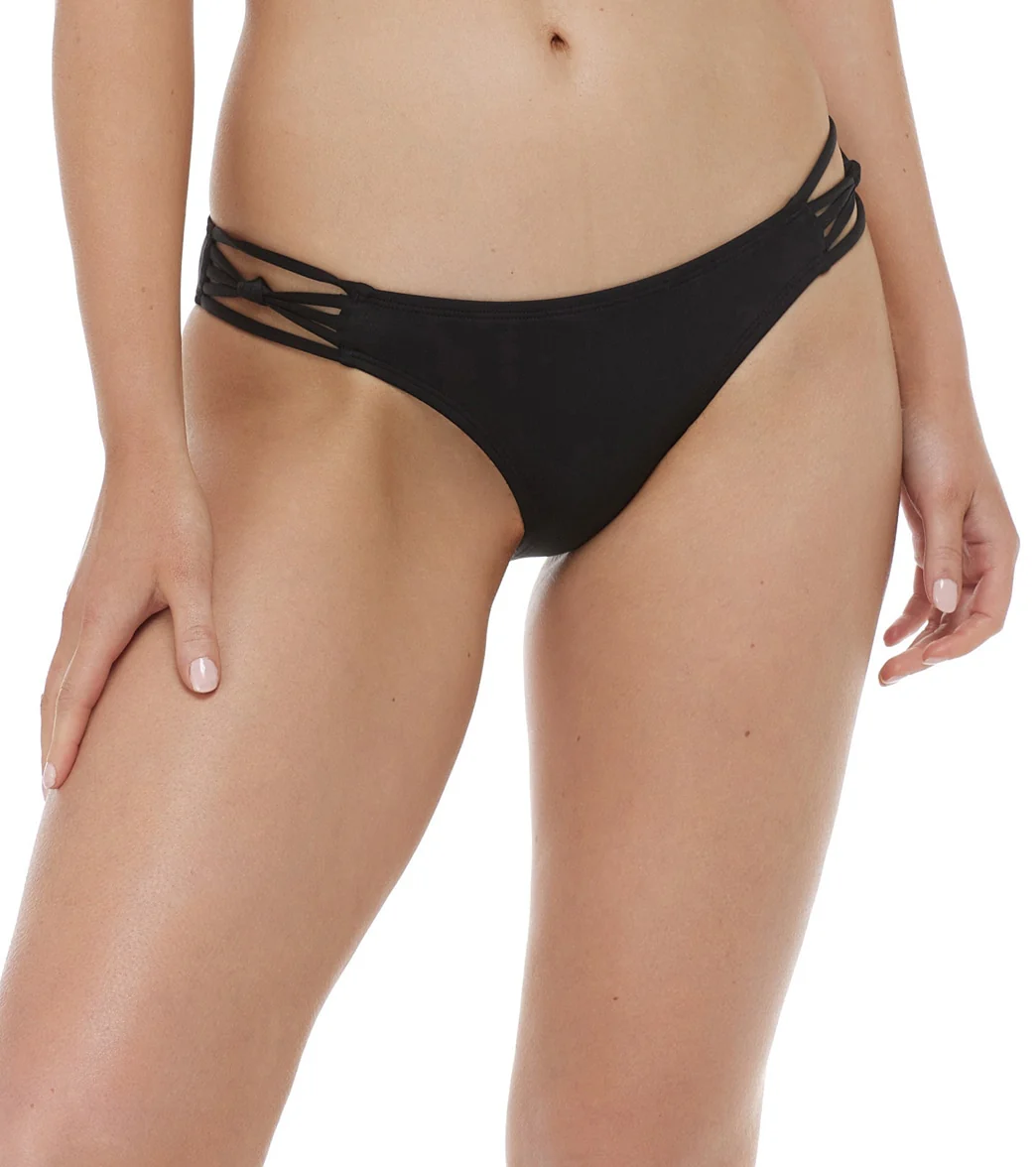 Eidon Women's Solid Low Rider Bikini Bottom - Image 7