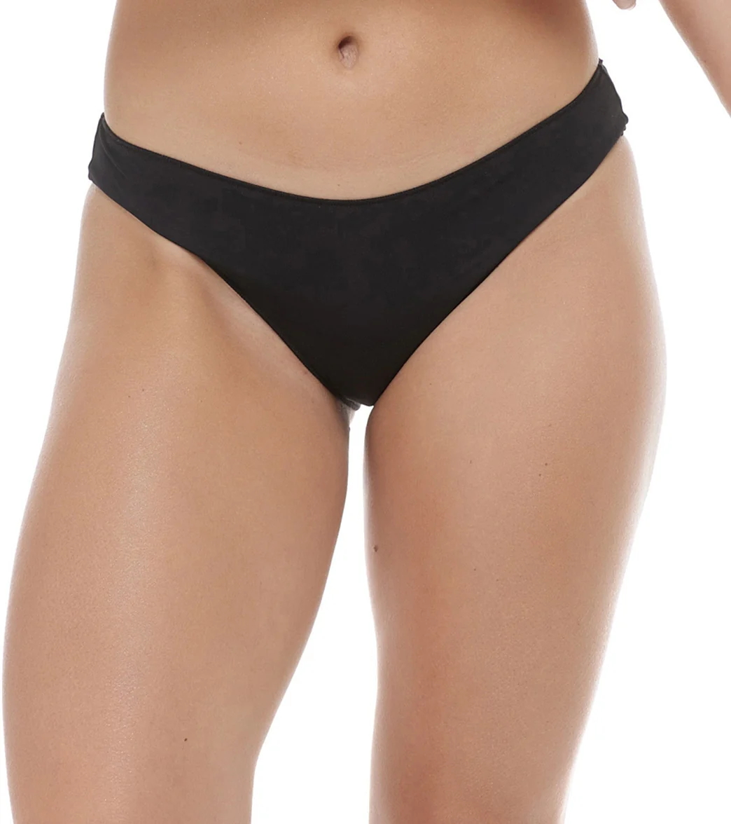 Eidon Women's Solid Luna Hipster Bikini Bottom - Image 13