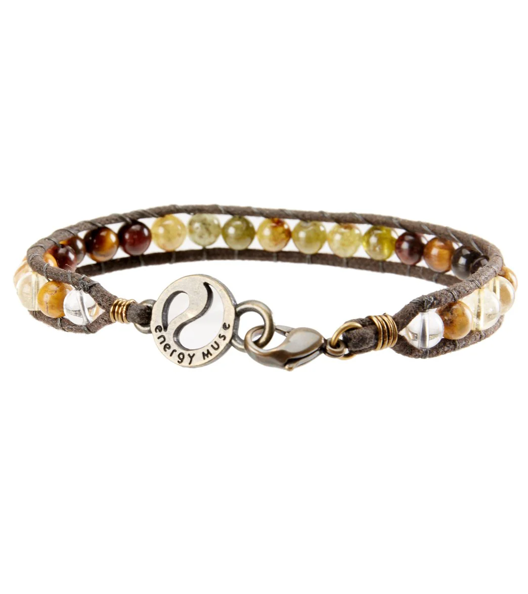 Energy Muse Men's Healthy Living Yoga Jewelry - Bracelet - Image 2