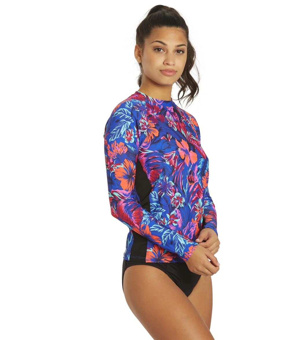 EQ Swimwear Women's Tahitian Floral Rash Guard - Image 2