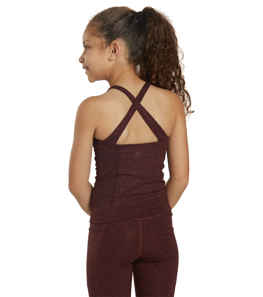 Everyday Yoga Girl Elevated Cheetah Support Tank - Image 3