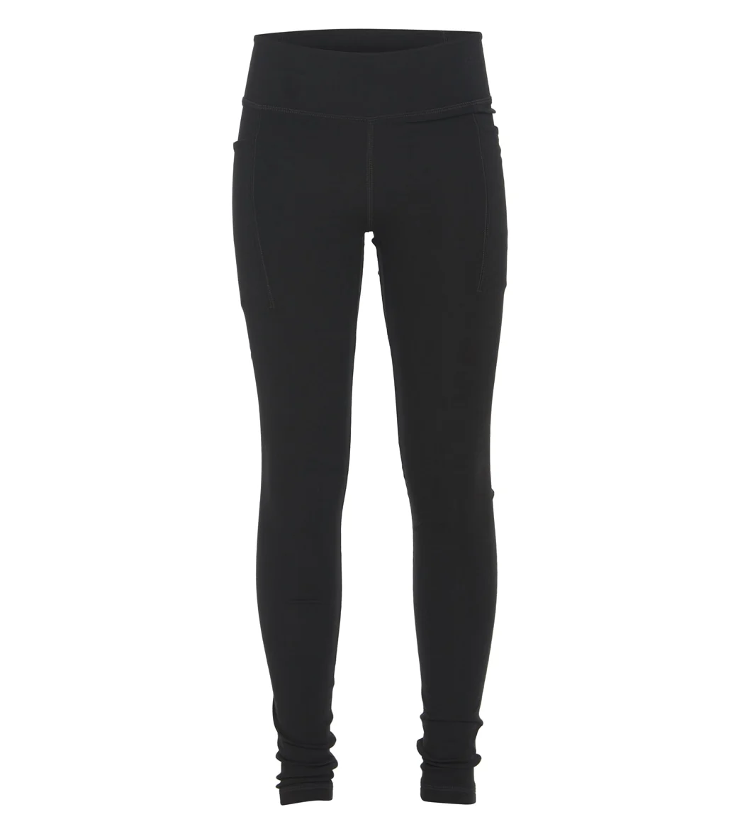 Everyday Yoga Girl Uphold Solid High Waisted Leggings With Pockets - Image 3