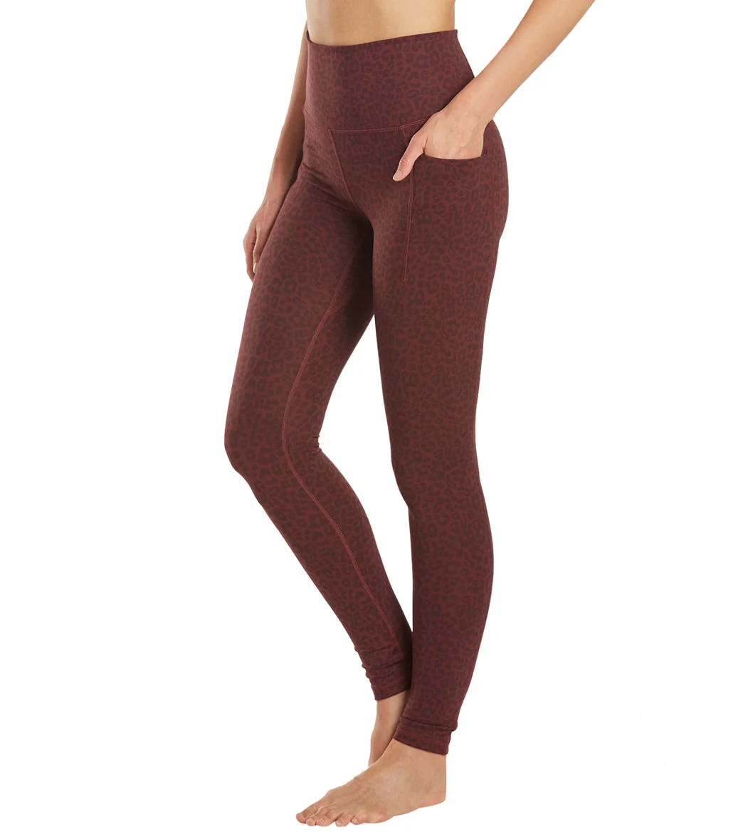 Everyday Yoga Uphold Cheetah High Waisted Leggings With Pockets 28" - Image 7