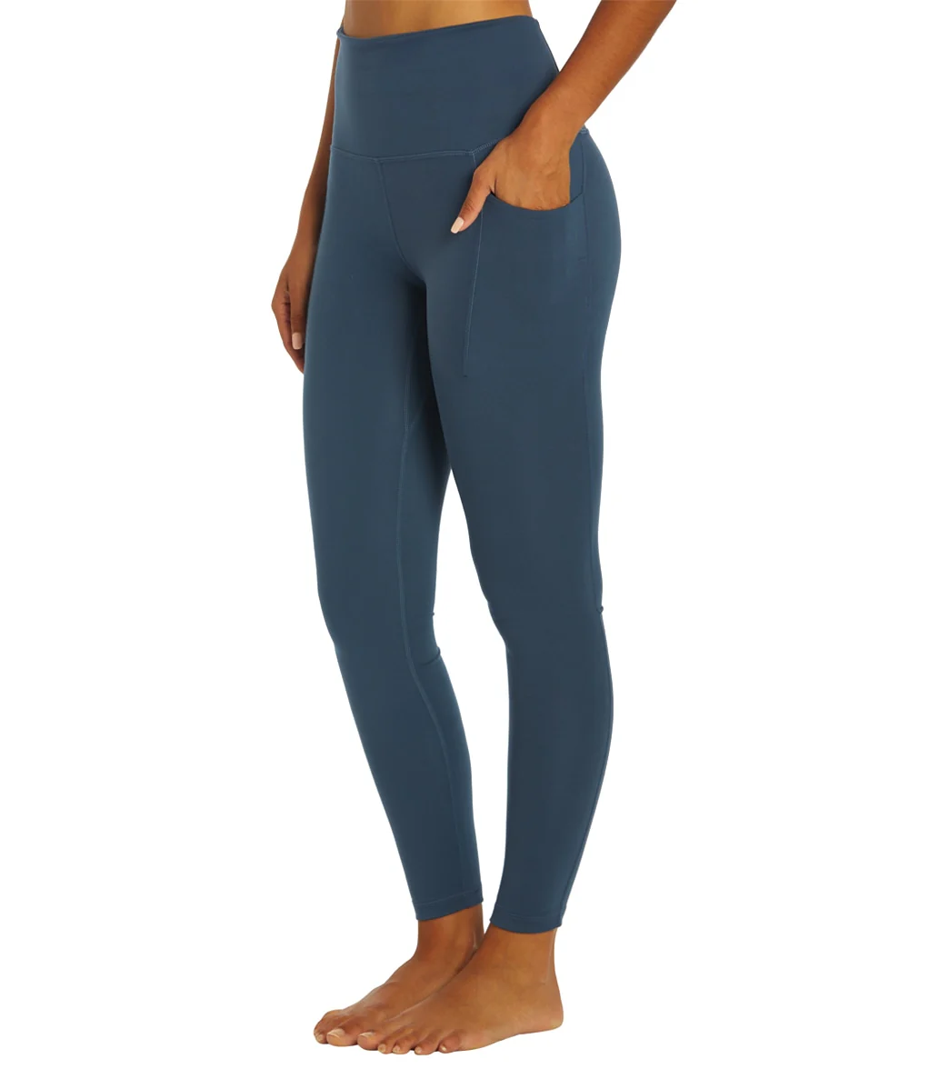 Everyday Yoga Uphold Solid High Waisted 7/8 Leggings With Pockets 25" - Image 14