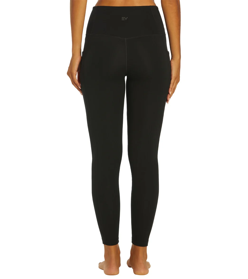 Everyday Yoga Uphold Solid High Waisted 7/8 Leggings With Pockets 25" - Image 19