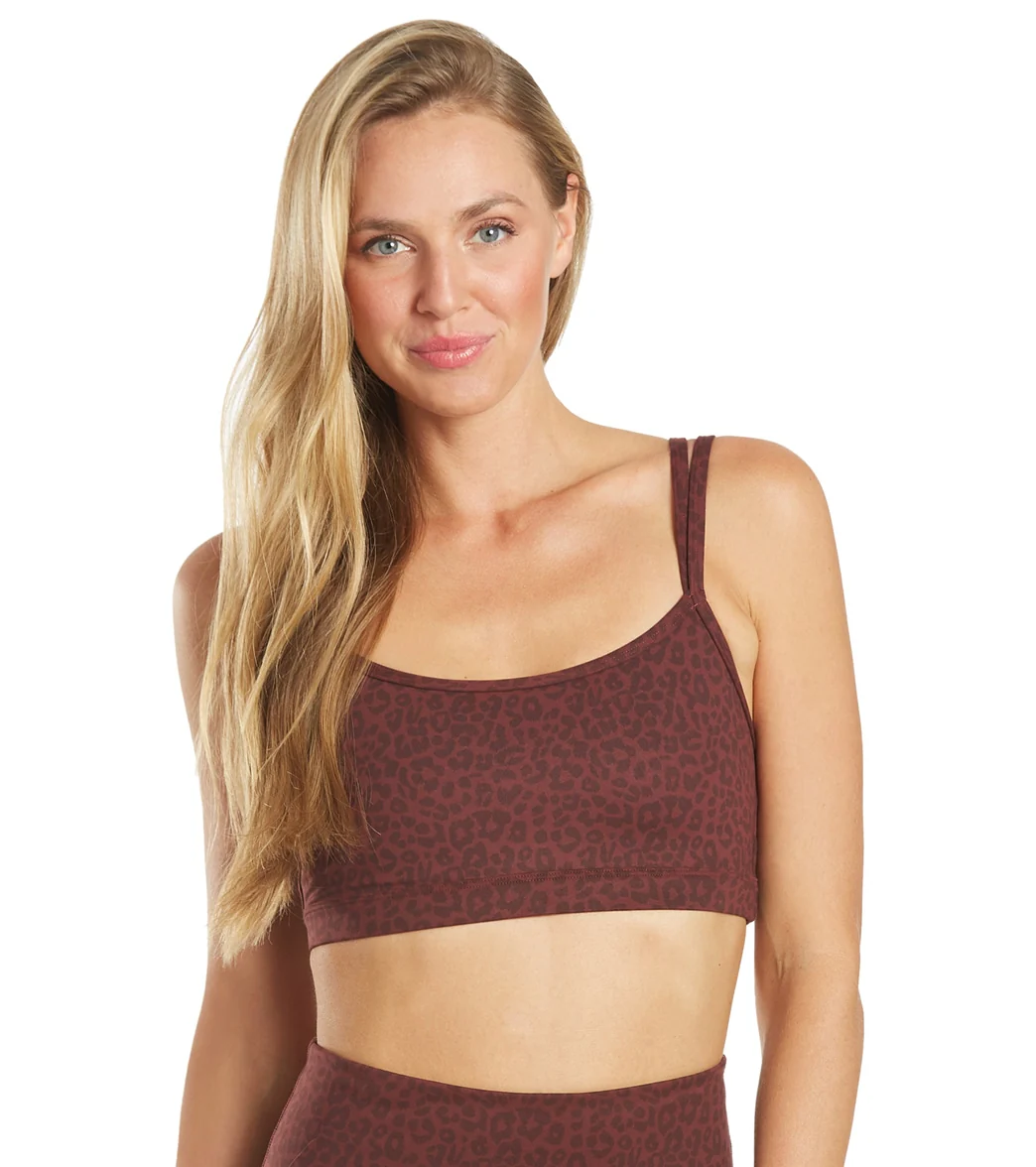 Everyday Yoga Wholesome Cheetah Sports Bra - Image 2