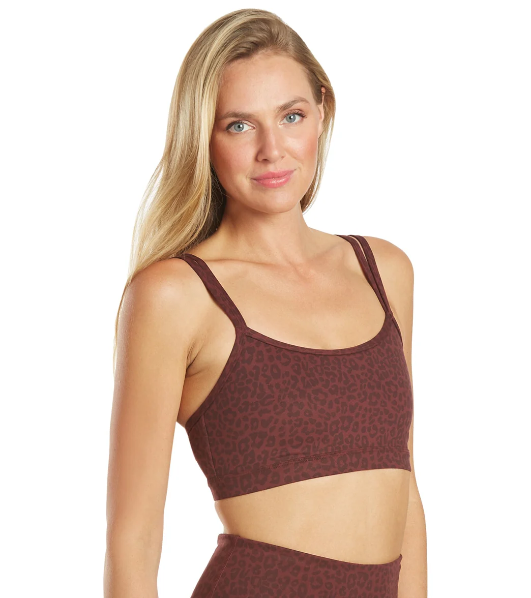 Everyday Yoga Wholesome Cheetah Sports Bra - Image 4