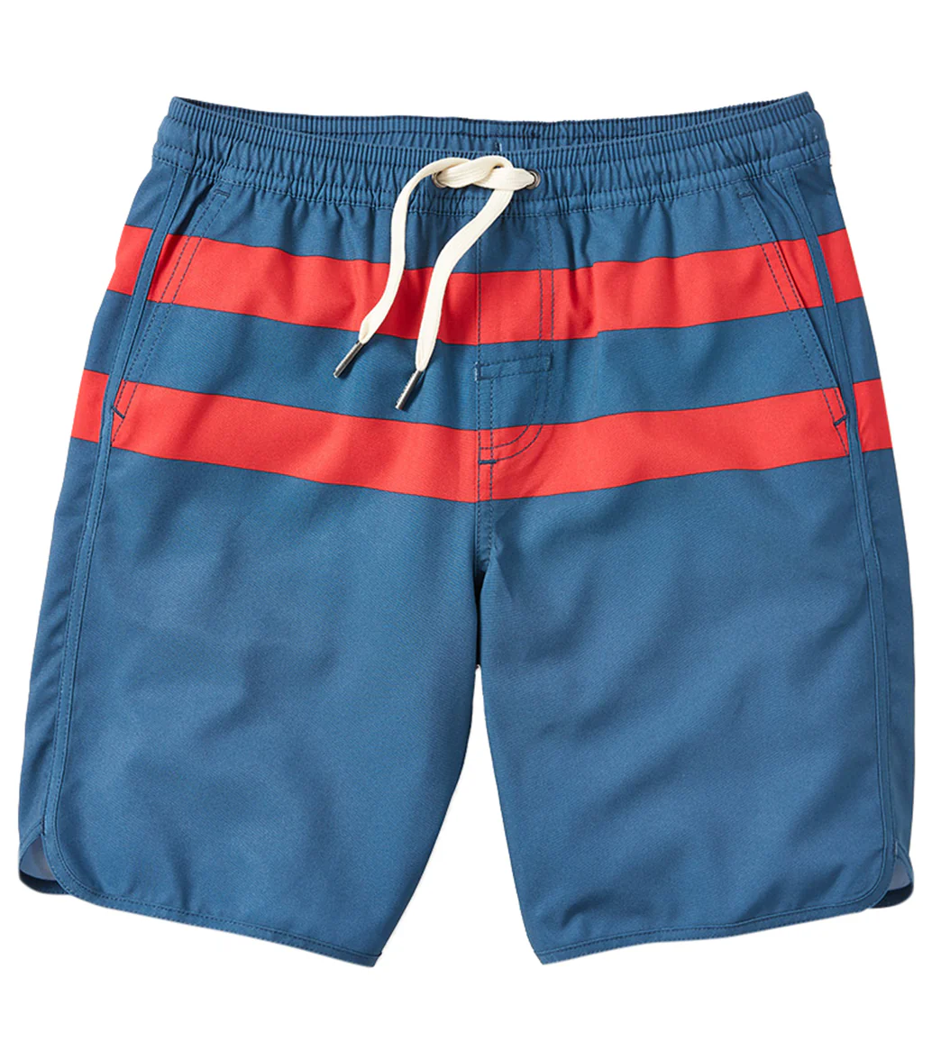 Fair Harbor Clothing Boys' Anchor Lined Swim Trunk (Little Kid, Big Kid)