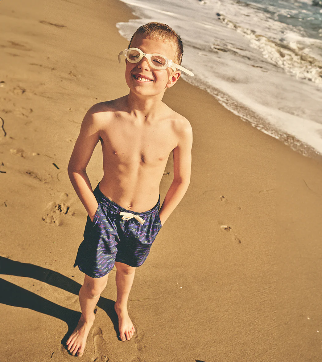 Fair Harbor Clothing Boys' Anchor Lined Swim Trunk (Little Kid, Big Kid) - Image 3