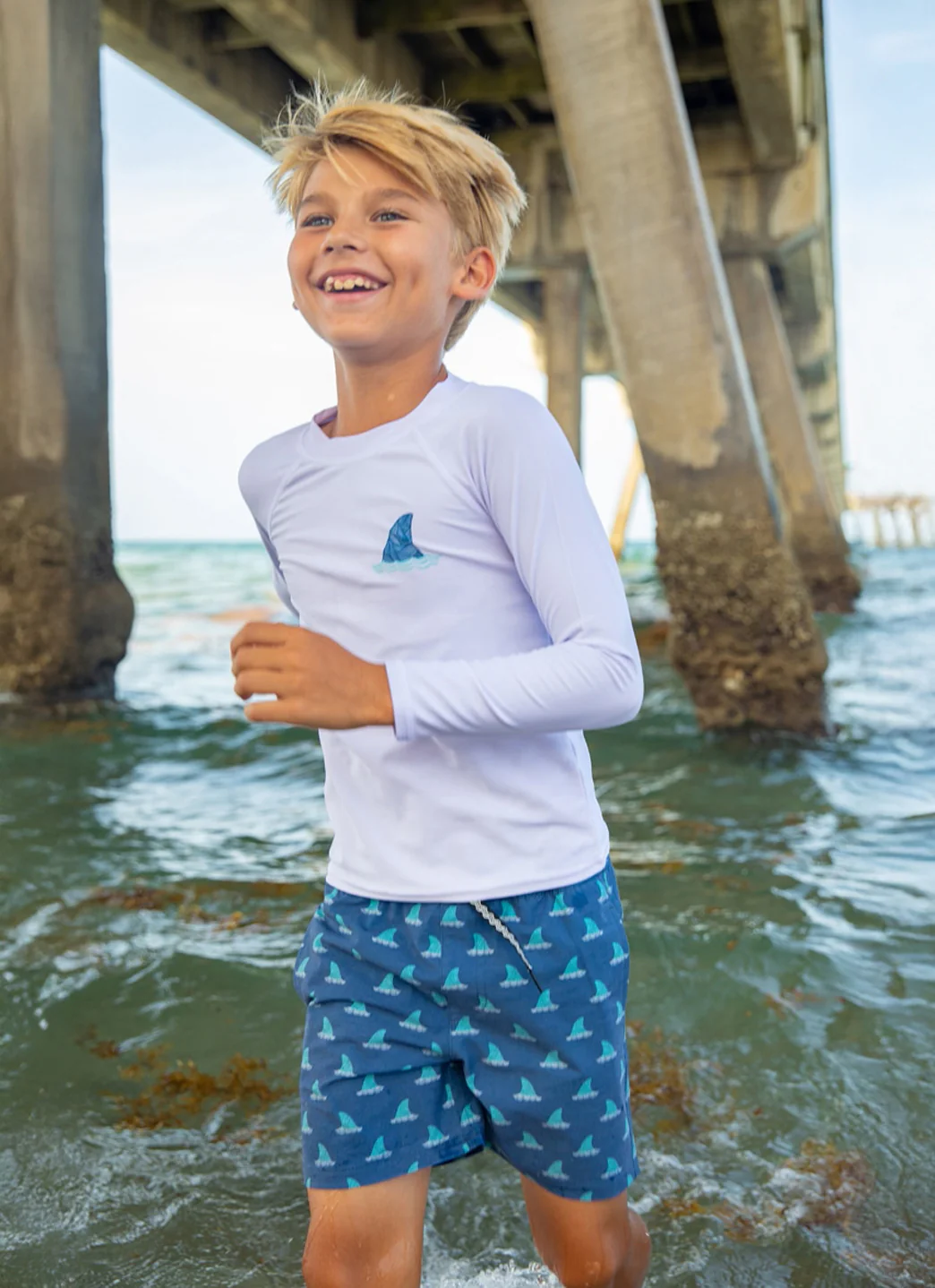 Feather 4 Arrow Boys' Long Sleeve Rashguard (Toddler, Little Kid, Big Kid) - Image 3