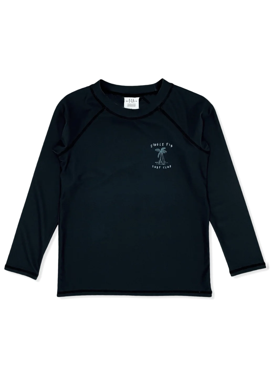 Feather 4 Arrow Boy's Single Fin Long Sleeve Rash Guard (Toddler, Little Kid, Big Kid) - Image 2