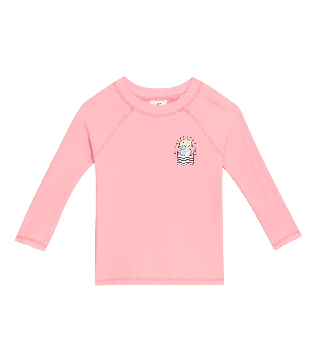 Feather 4 Arrow Girls' Long Sleeve Rashguard (Toddler, Little Kid, Big Kid) - Image 10
