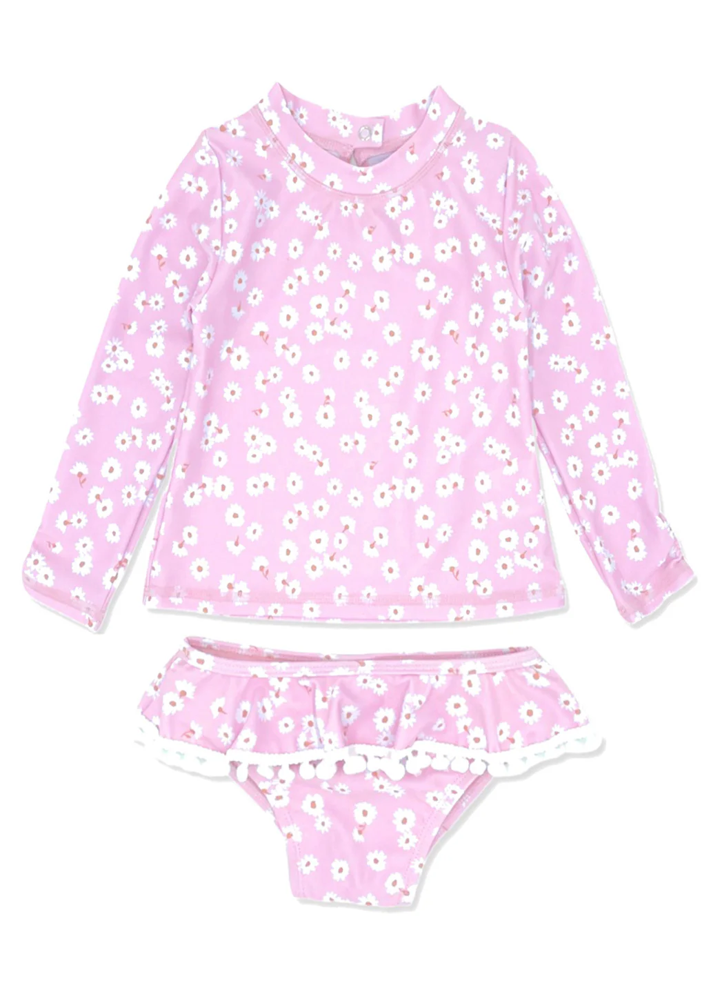 Feather 4 Arrow Girls' Sandy Toes Two Piece Swim Set (Toddler, Little Kid)