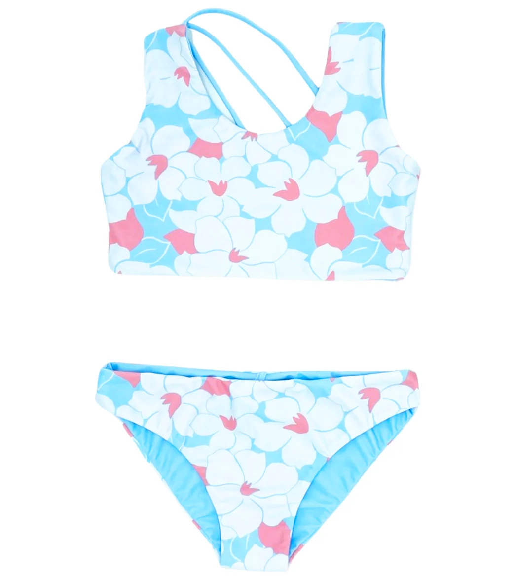Feather 4 Arrow Girls' Summer Sun Reversible Two Piece Bikini Set (Toddler, Little Kid, Big Kid) - Image 6