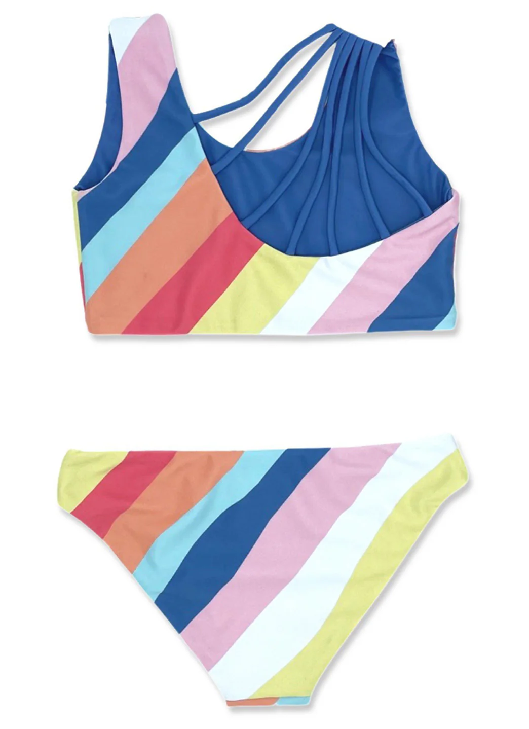 Feather 4 Arrow Girls' Summer Sun Reversible Two Piece Bikini Set (Toddler, Little Kid, Big Kid) - Image 4