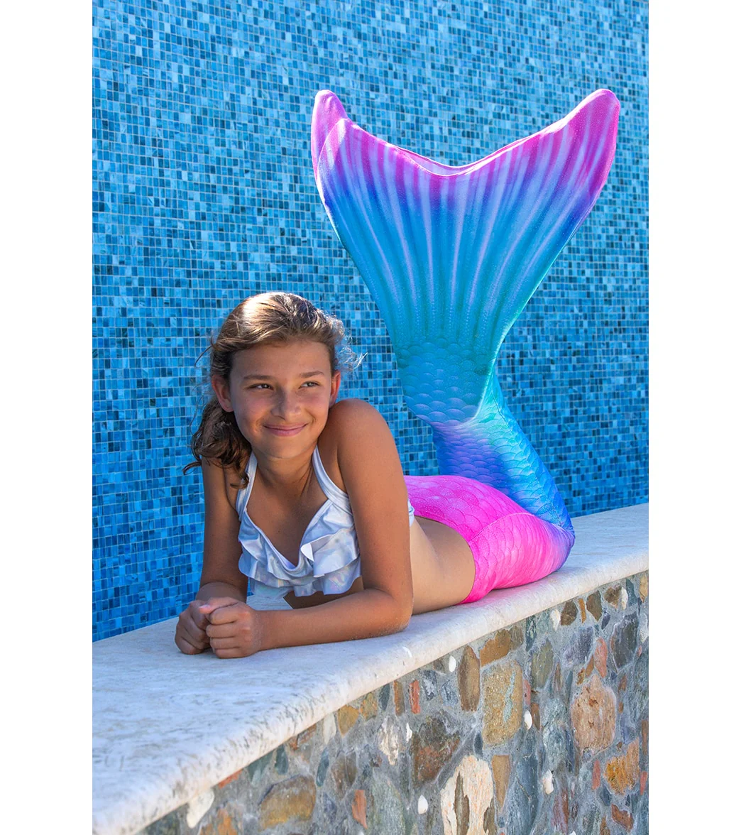Fin Fun Fiji Fantasy Mermaid Tail & Monofin (Youth/Adult) - Image 2