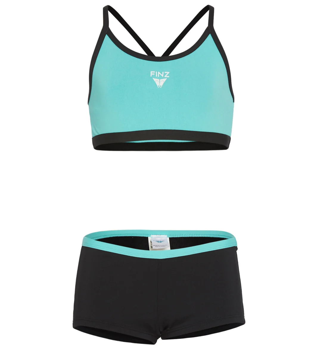FINZ Girls' Two Piece Bikini Set (Little Kid, Big Kid) - Image 11