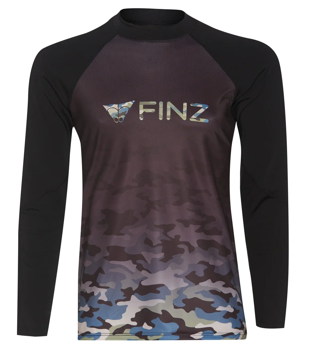 FINZ Men's Camo Print Rashguard - Image 5
