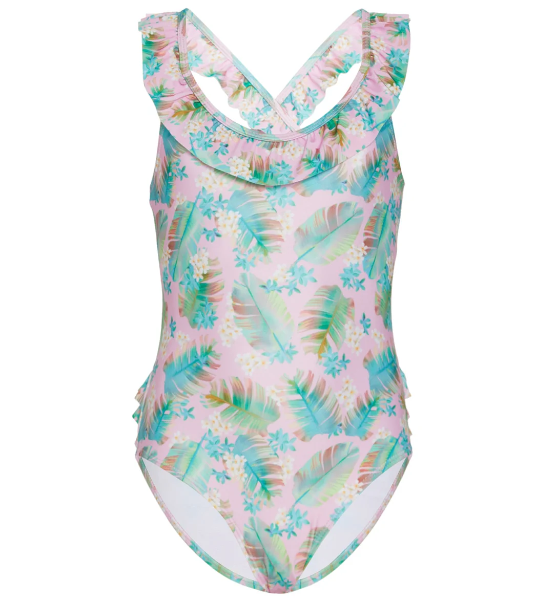 Flap Happy Girls' Luau Palms Mindy UPF 50+ One Piece Swimsuit (Baby, Toddler, Little Kid) - Image 5
