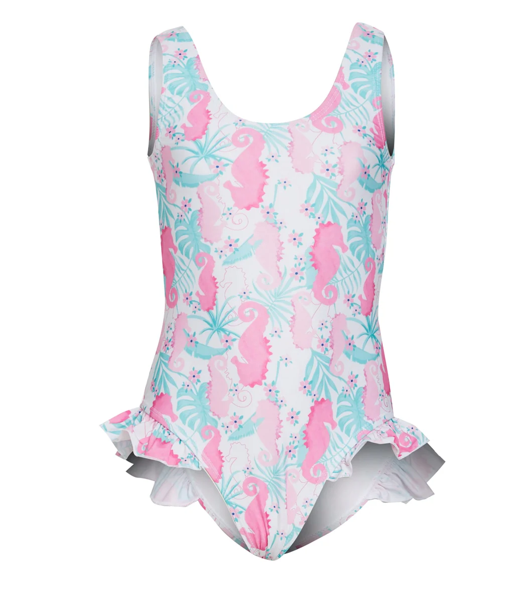 Flap Happy Girls' Magic Seahorse Delaney UPF 50+ Delaney One Piece Swimsuit (Baby, Toddler, Little Kid) - Image 5