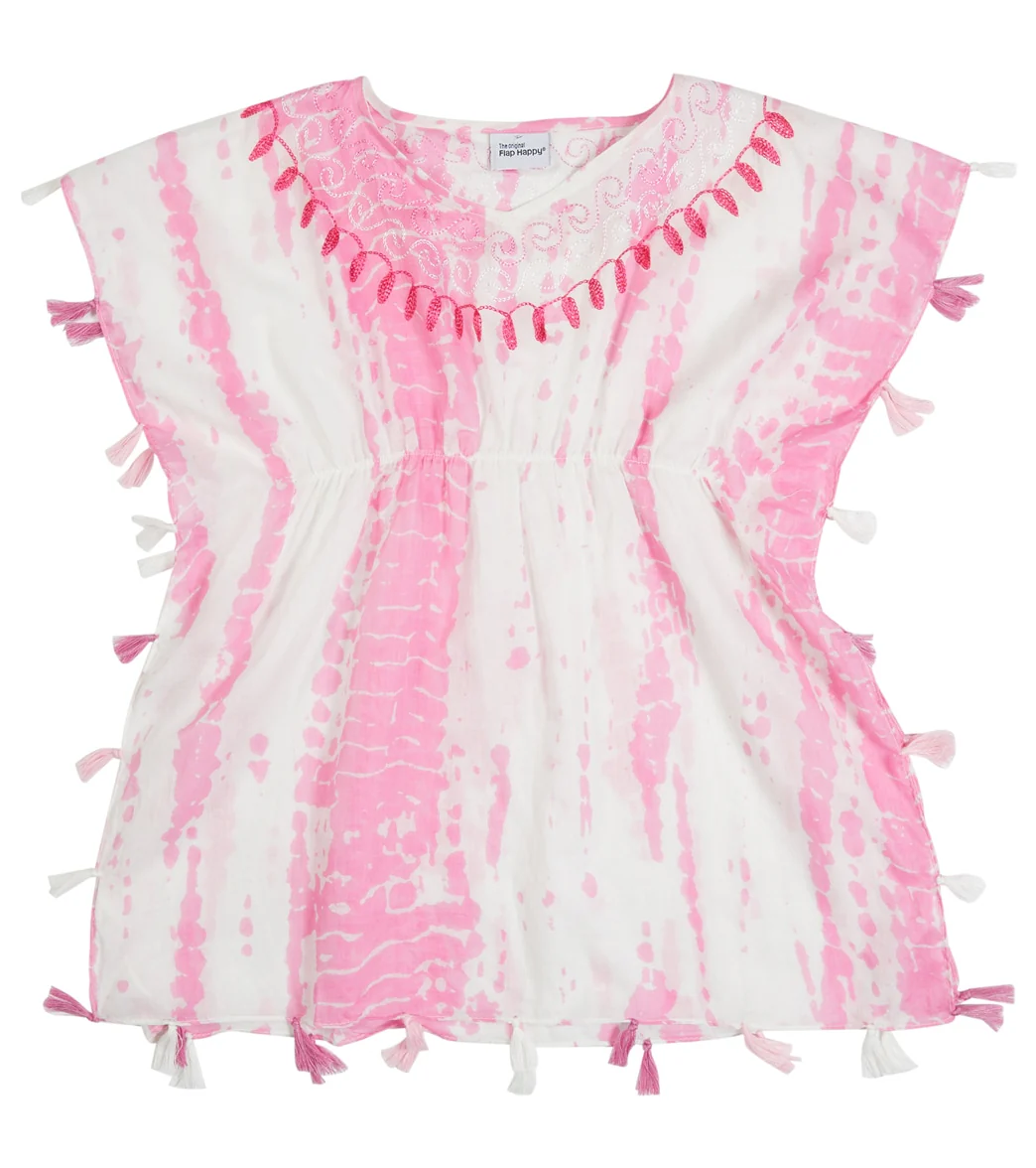 Flap Happy Girls's Botanical Turtles UPF 50+ Cover-Up (Toddler, Little Kid) - Image 4