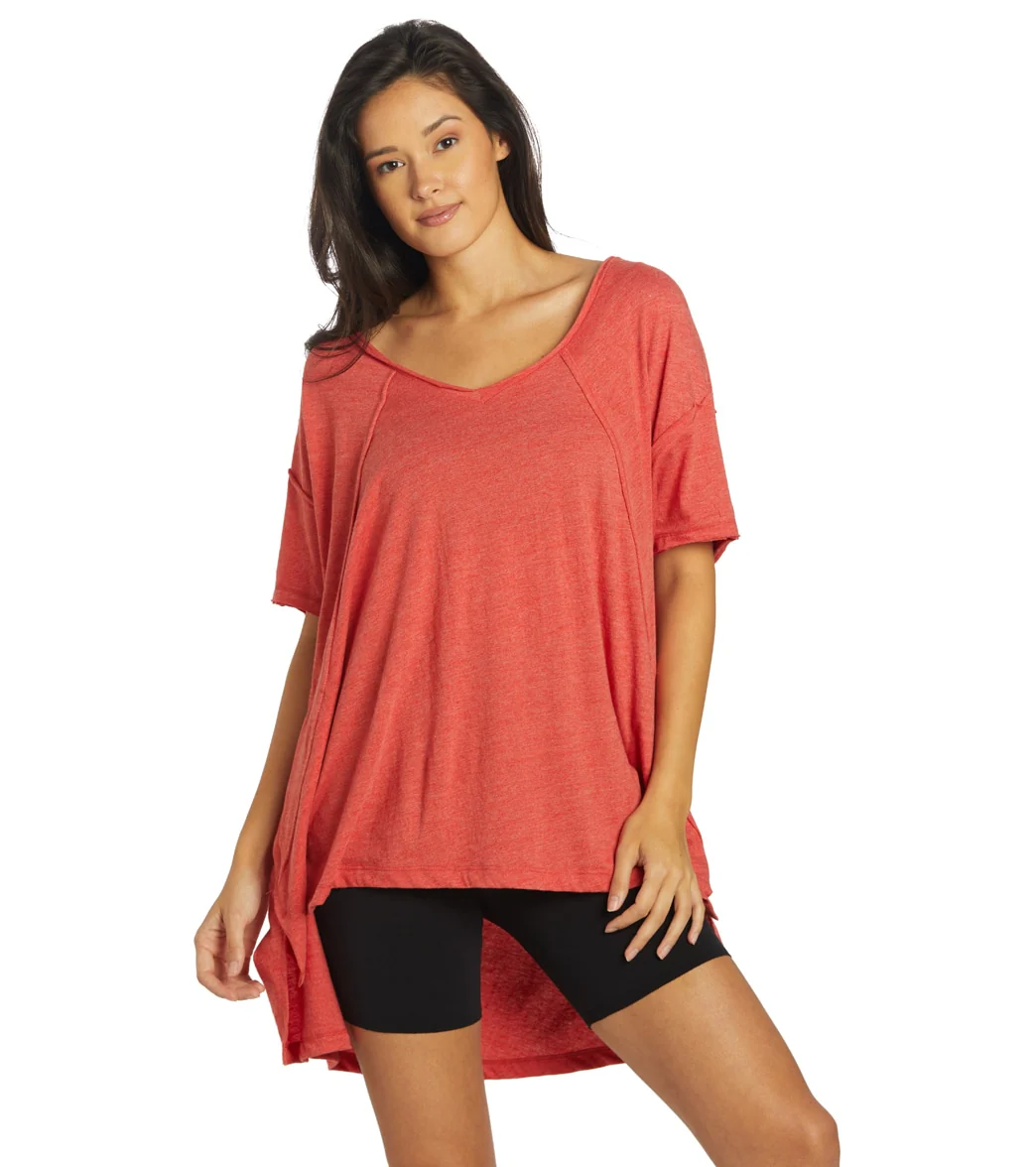 Free People City Vibes Yoga Tee