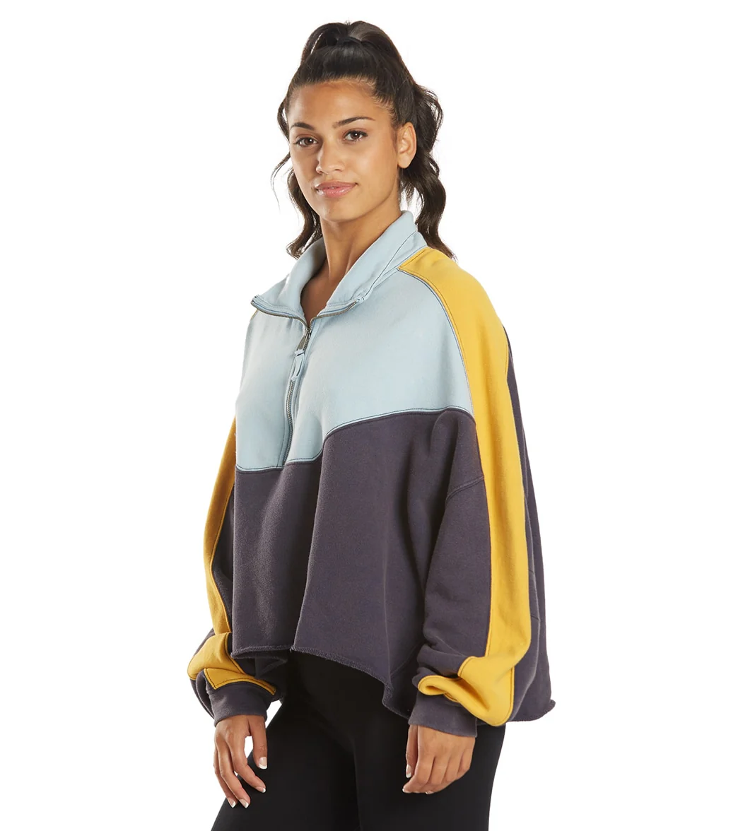 Free People Split Second 1/2 Zip - Image 12