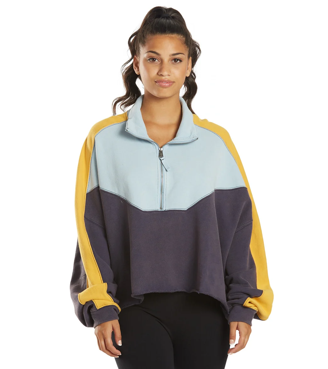 Free People Split Second 1/2 Zip - Image 14