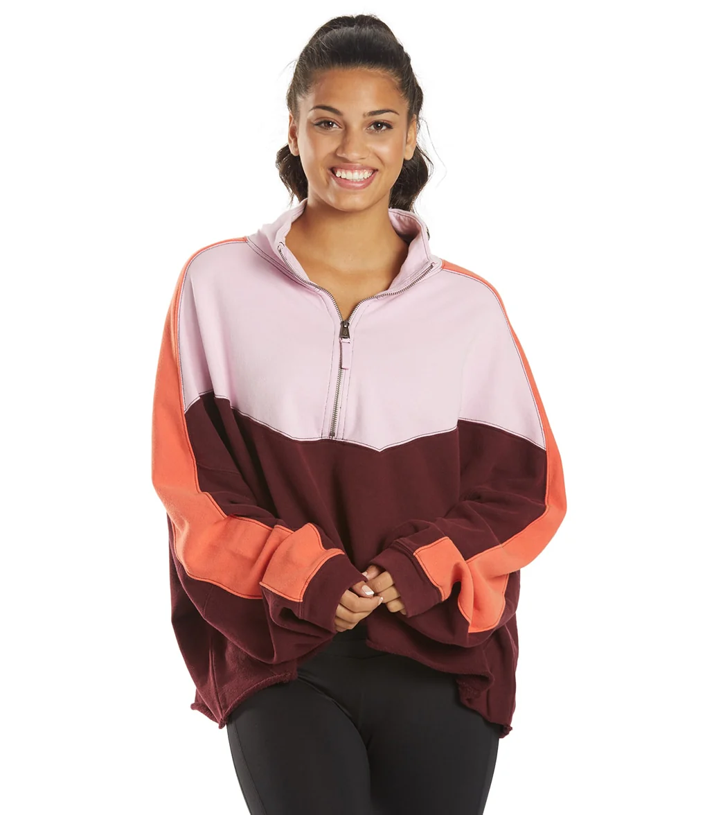 Free People Split Second 1/2 Zip - Image 7