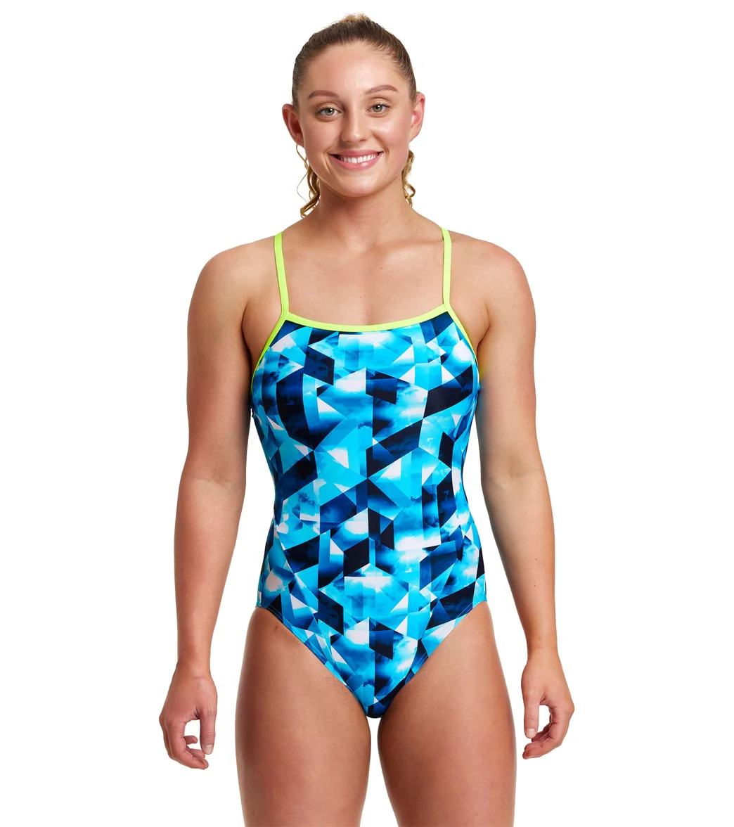 Funkita Women's Hidden Depths Single Strap One Piece Swimsuit - Image 10