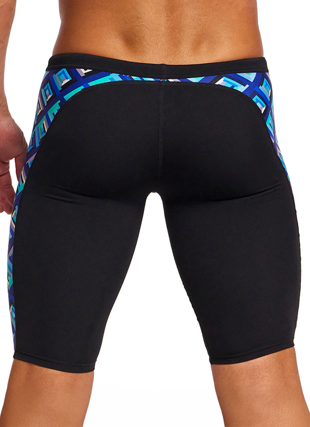 Funky Trunks Men's Blue Bunkers Jammer Swimsuit - Image 5