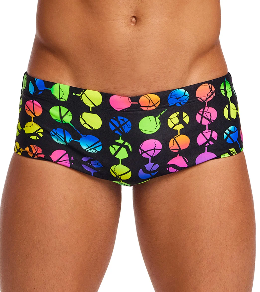 Funky Trunks Men's Broken Circle Sidewinder Square Leg Swimsuit