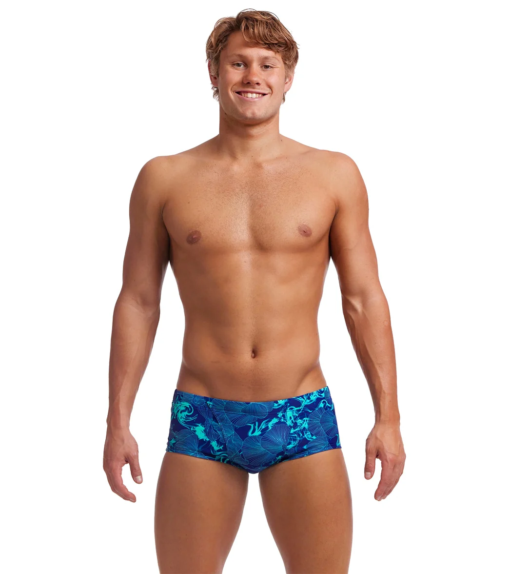 Funky Trunks Men's Deep Blue Classic Trunk Square Leg Swimsuit - Image 6