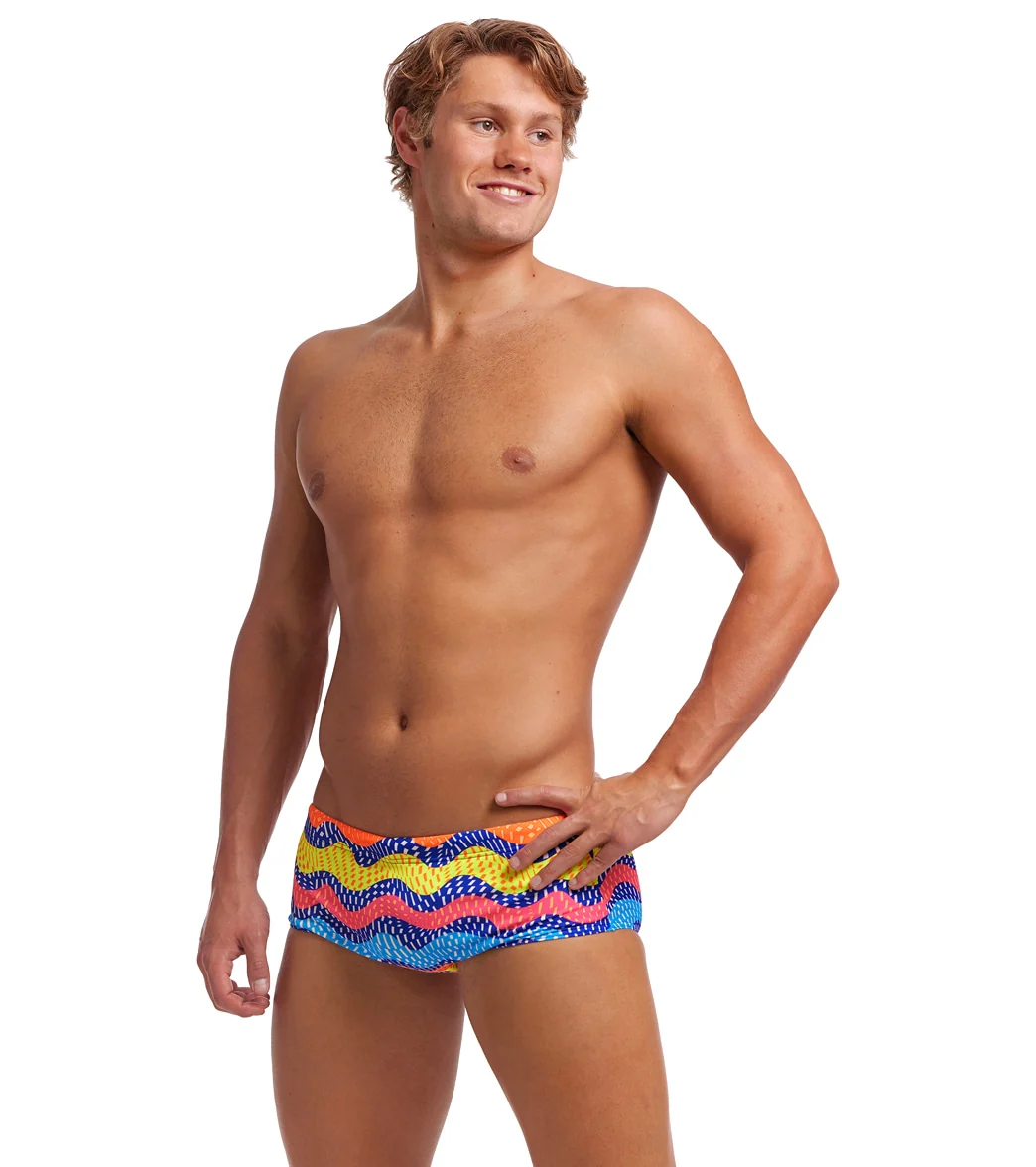 Funky Trunks Men's Rocky Wave Sidewinder Square Leg Swimsuit - Image 2