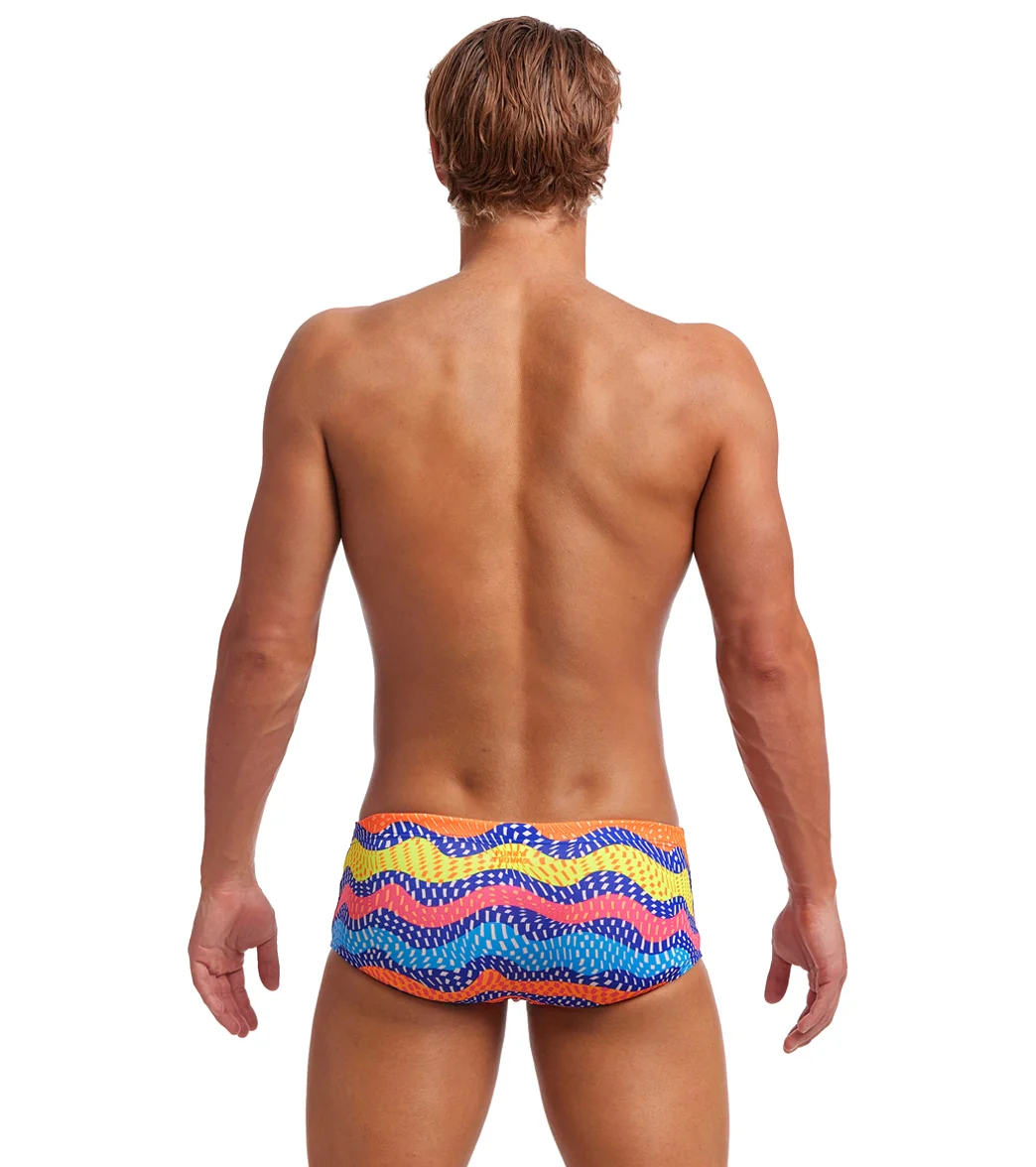 Funky Trunks Men's Rocky Wave Sidewinder Square Leg Swimsuit - Image 3