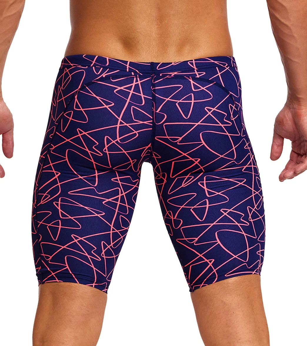 Funky Trunks Men's Serial Texta Jammer Swimsuit - Image 3