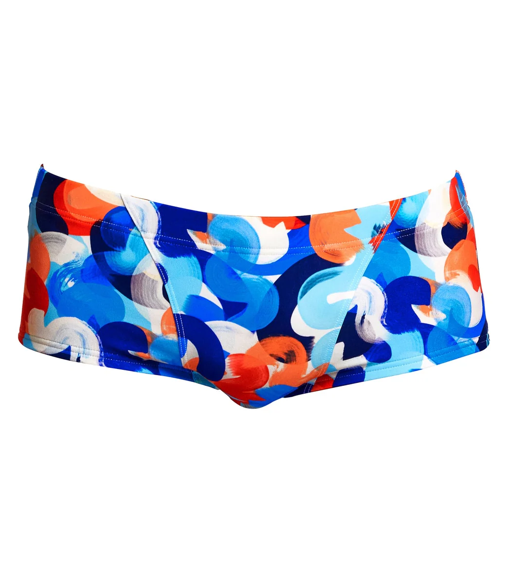 Funky Trunks Men's Wet Pain Classic Trunk Square Leg Swimsuit - Image 4