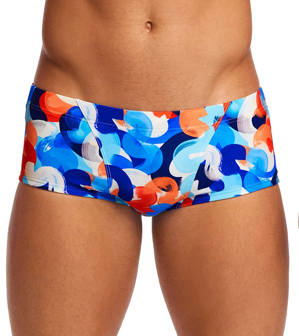 Funky Trunks Men's Wet Pain Classic Trunk Square Leg Swimsuit - Image 6