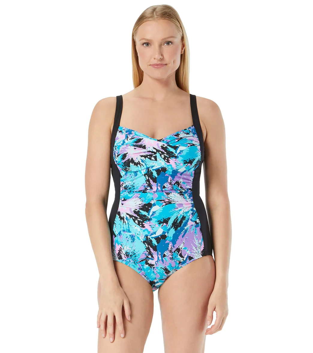 Gabar Women's Chlorine Resistant Sea Urchin Twist One Piece Swimsuit - Image 5